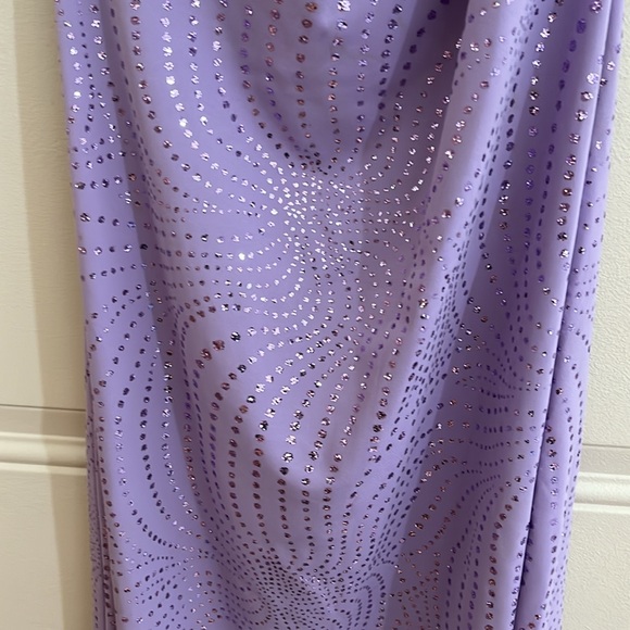 LOL one shoulder sparkle dress size 7/8 - Picture 3 of 11